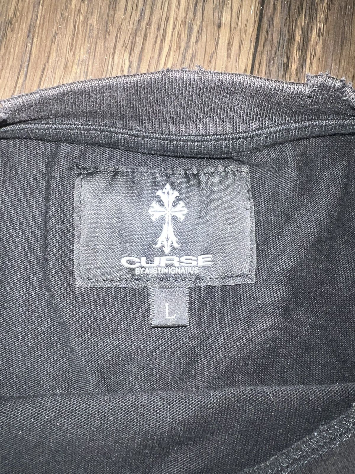 Affliction × Japanese Brand onlycurse “avian” tee black, size large, rare Size US L / EU 52-54 / 3 - 6 Thumbnail