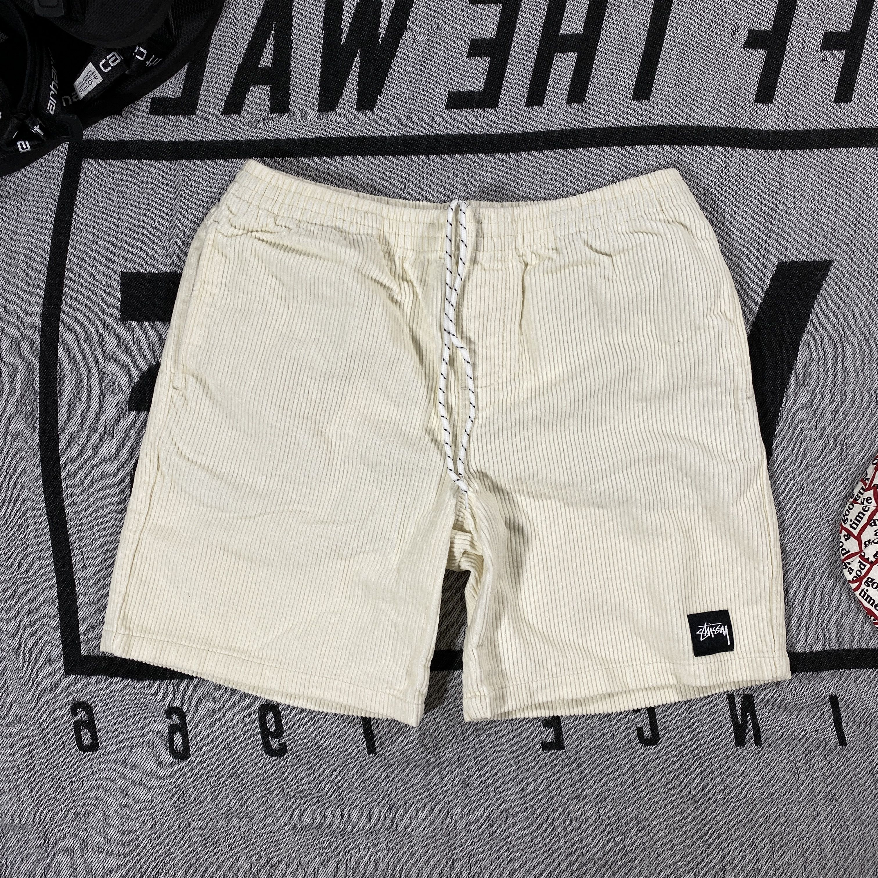 Stussy Stussy Box Logo Corduroy Shorts Size 30 Size US 30 / EU 46 - 1 Thumbnail