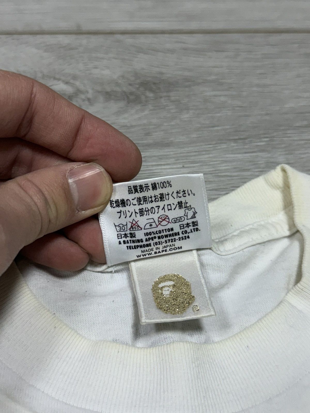Bape Bape ape head crown camo tee shirt Japan Size US M / EU 48-50 / 2 - 4 Thumbnail