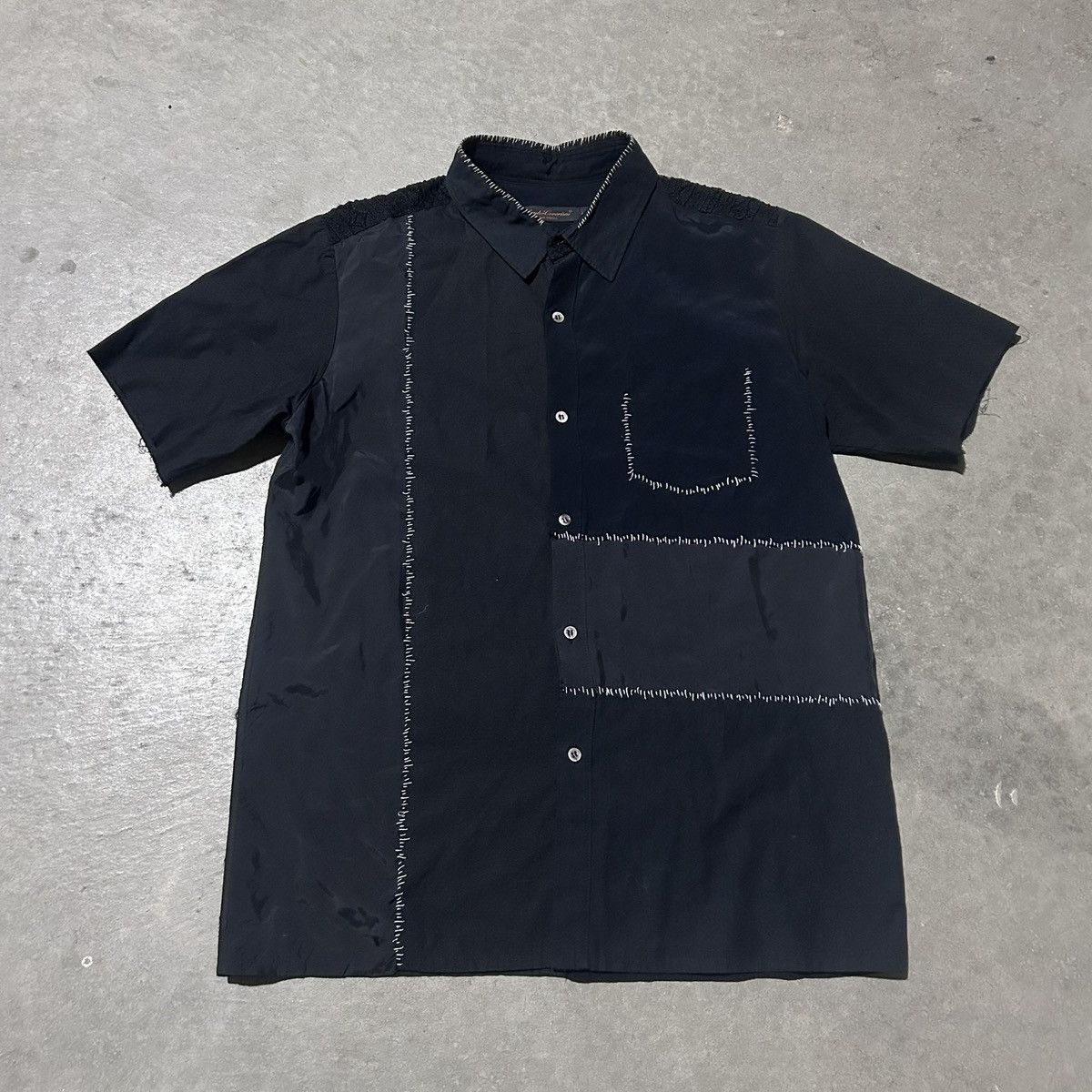 Undercover ss03 scab button up | Grailed