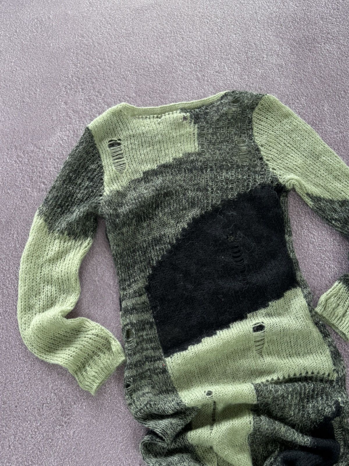 Japanese Brand Japan Vibe Archival Style Y2K Mohair Dress Size L / US 10 / IT 46 - 11 Thumbnail