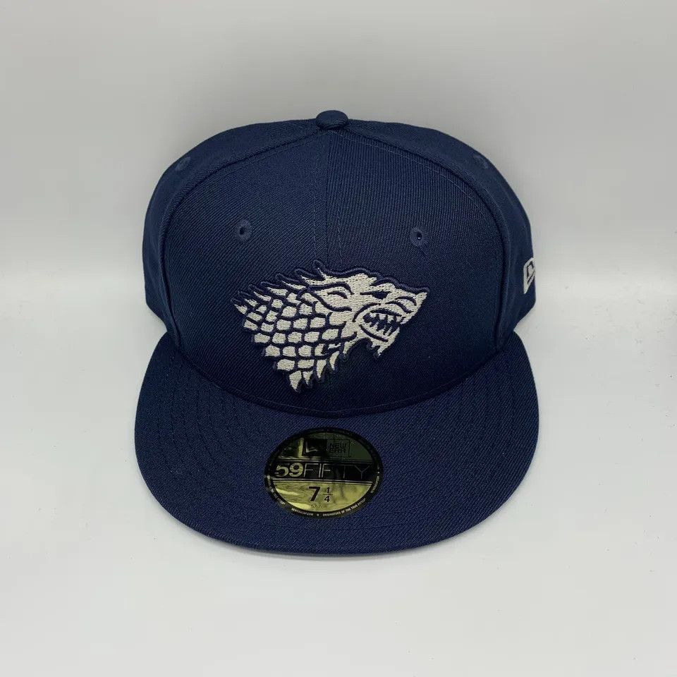 Game Of Thrones Stark GOT 7 1/4 Hat Fitted Cap