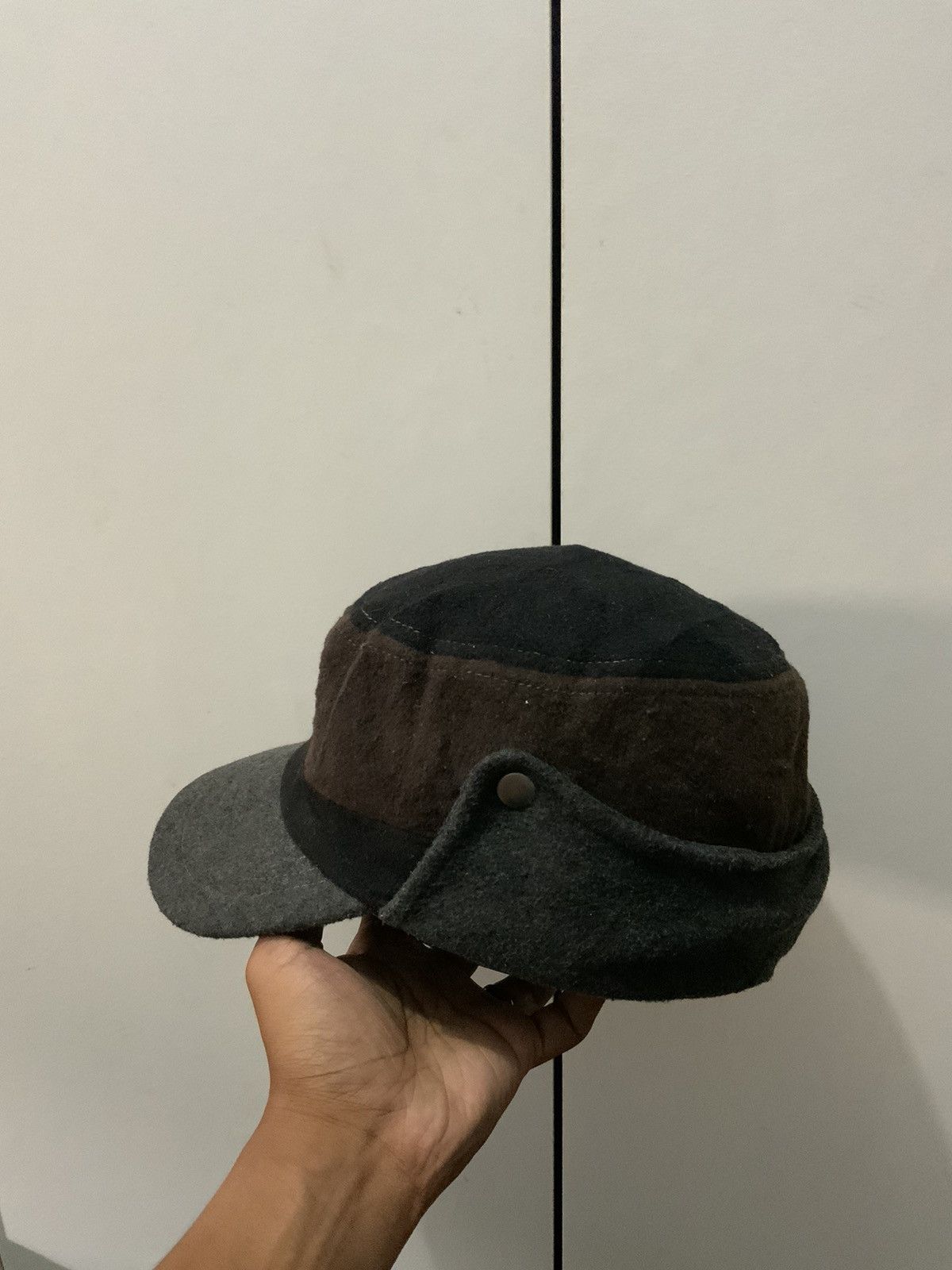 Hat Club Fair Craft Wool Patrol Cap Size ONE SIZE - 8 Thumbnail