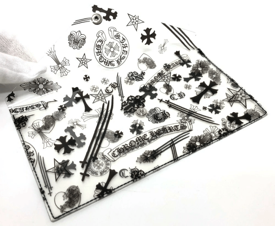 Chrome Hearts CHROME HEARTS Multi Cemetery Mini Clear Poach Size ONE SIZE - 7 Thumbnail