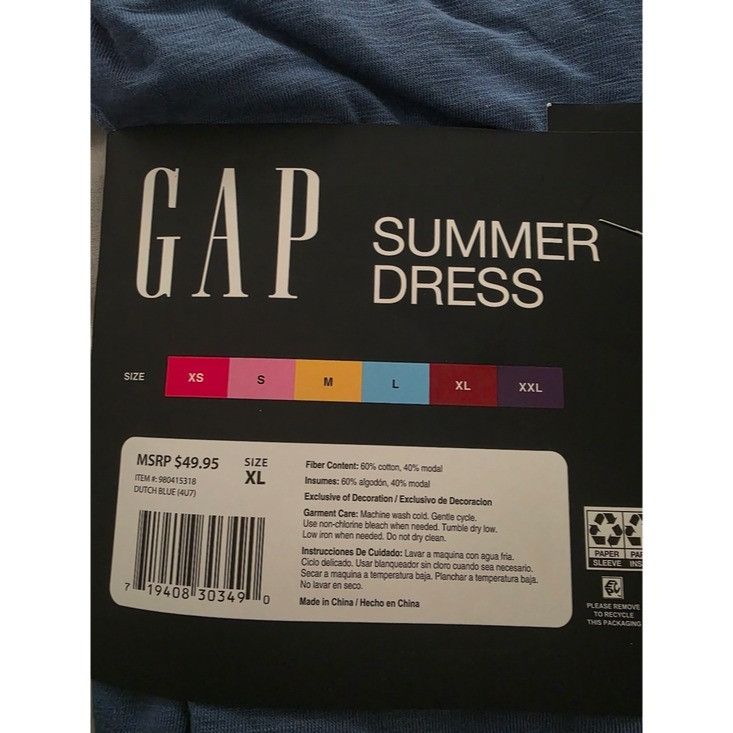 Gap NEW Gap Women's Lightweight Tiered Layered Sleeveless Summer Size XL / US 12-14 / IT 48-50 - 4 Thumbnail
