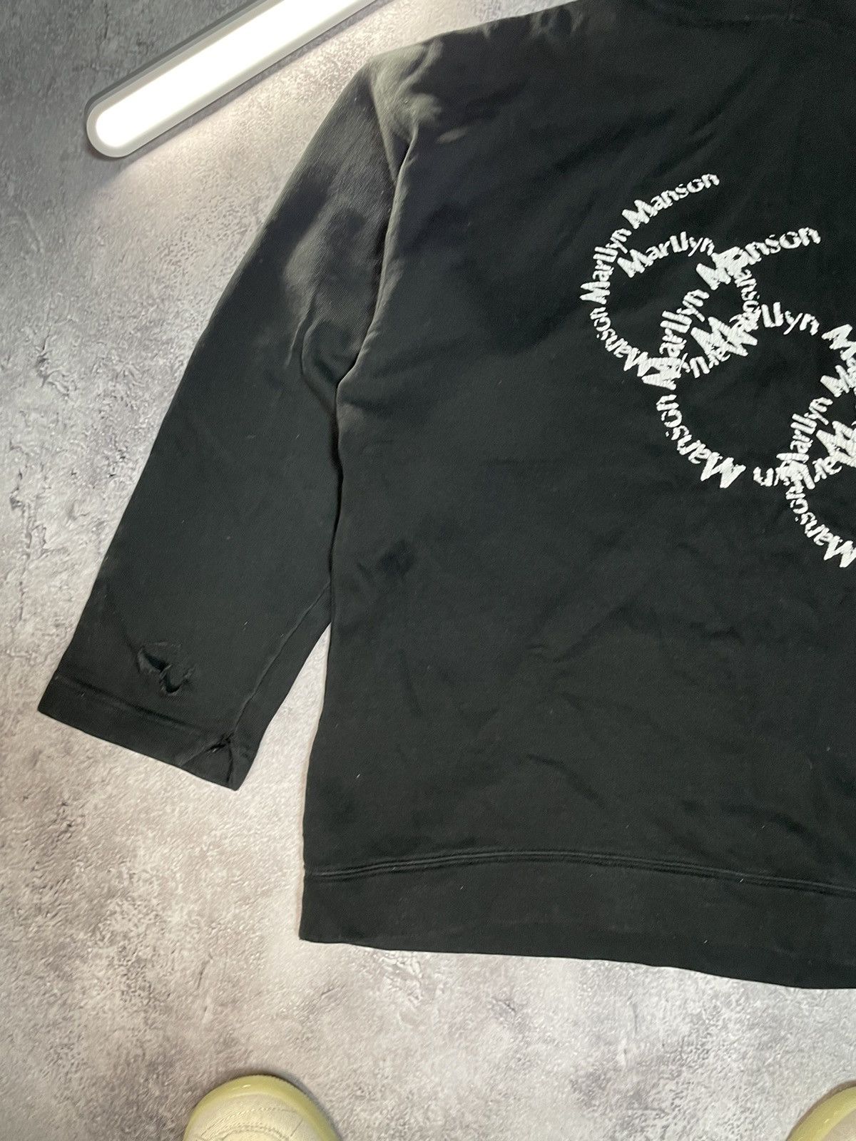 Vtg Marilyn Manson Holy Wood Archive Hoodie Y2K XL
