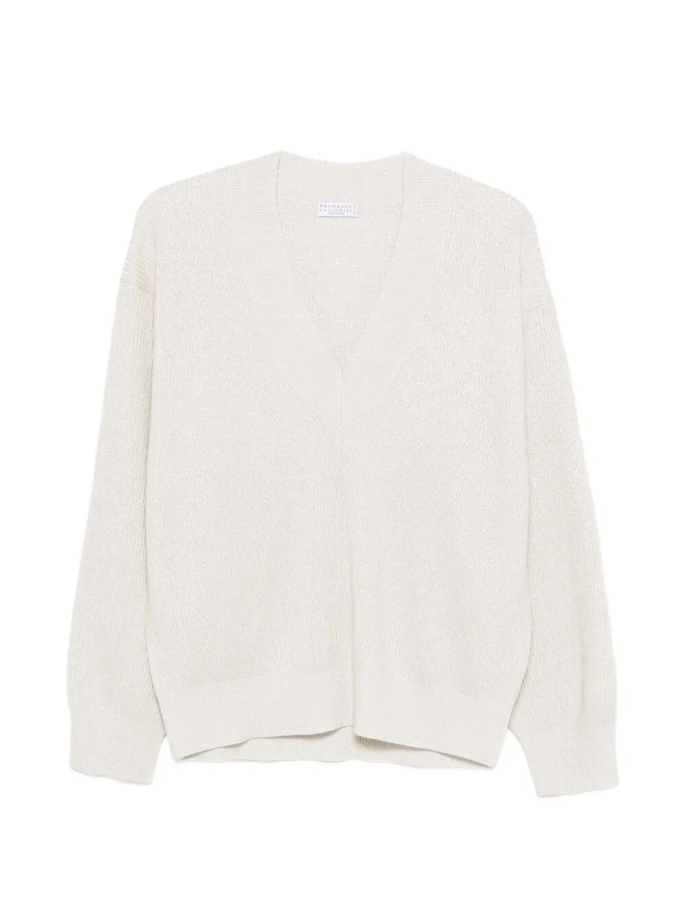 Brunello Cucinelli Sparkling Cashmere Sweater Size M / US 6-8 / IT 42-44 - 1 Thumbnail