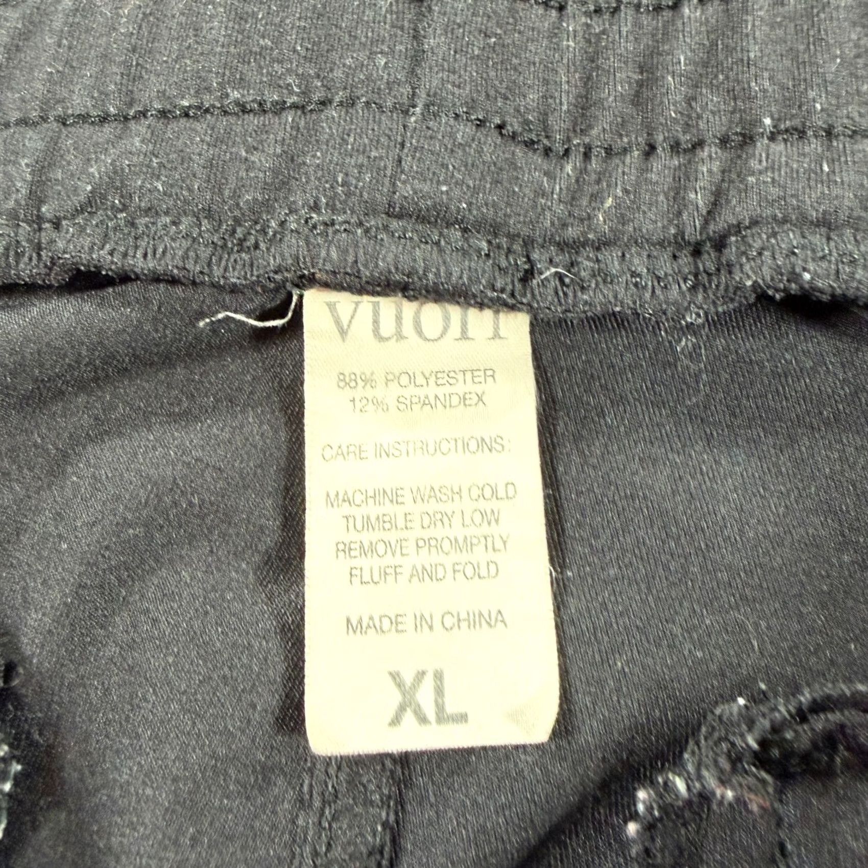 Vuori Vuori Sunday Performance Joggers Mens XL Black Tapered Sweatpants Stretch Gym Size US 36 / EU 52 - 4 Thumbnail