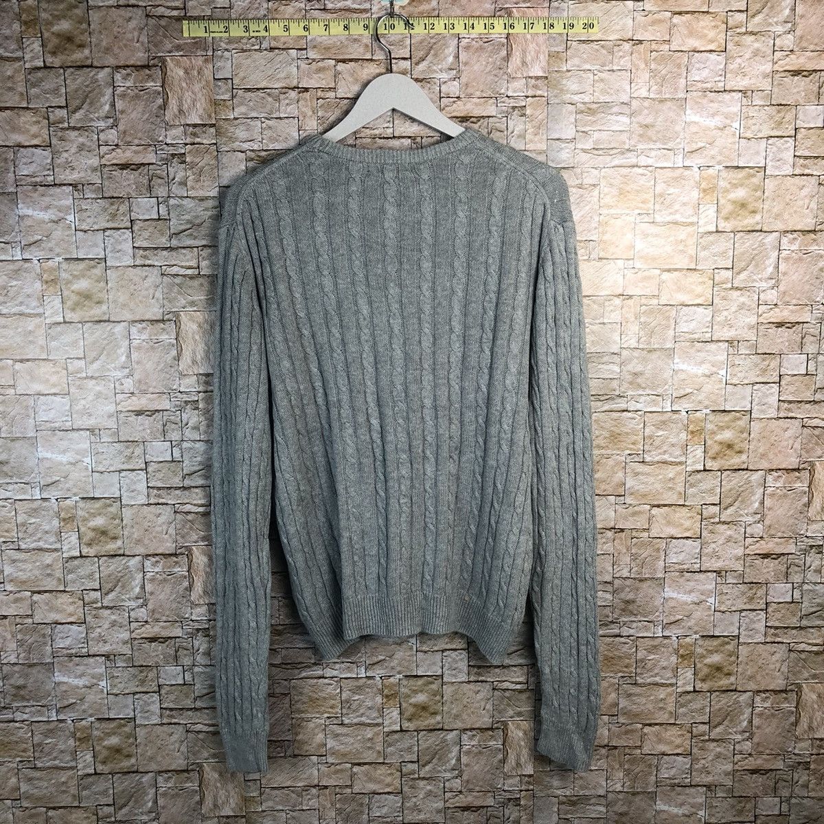 Beams Plus Beams Hearts Grey Knitwear #A169 Size M / US 6-8 / IT 42-44 - 12 Thumbnail