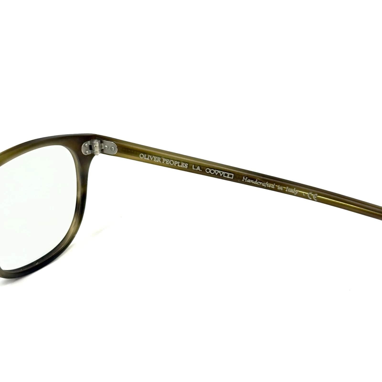 Oliver Peoples OLIVER PEOPLES OV5219 FAIRMONT 5219 Green Frame Eyeglasses Size ONE SIZE - 3 Thumbnail