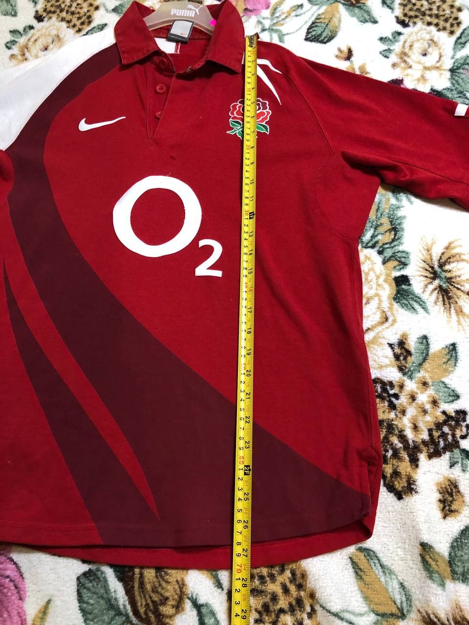Nike Vintage Nike England Rugby Union Jersey 2007 Swoosh Red Size US M / EU 48-50 / 2 - 5 Thumbnail