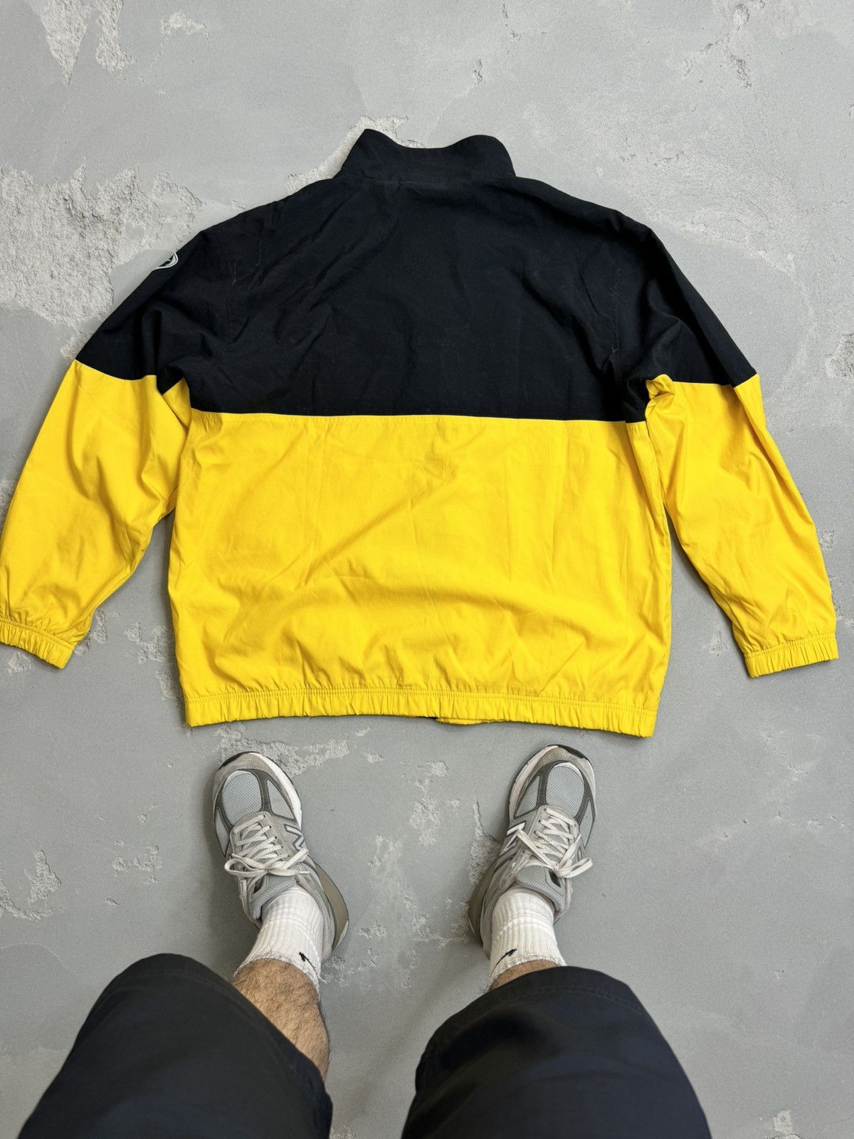 Nike Vintage Nylon Tracksuit Nike Drill Swoosh Hype Y2K Hype Size US 36 / EU 52 - 3 Thumbnail