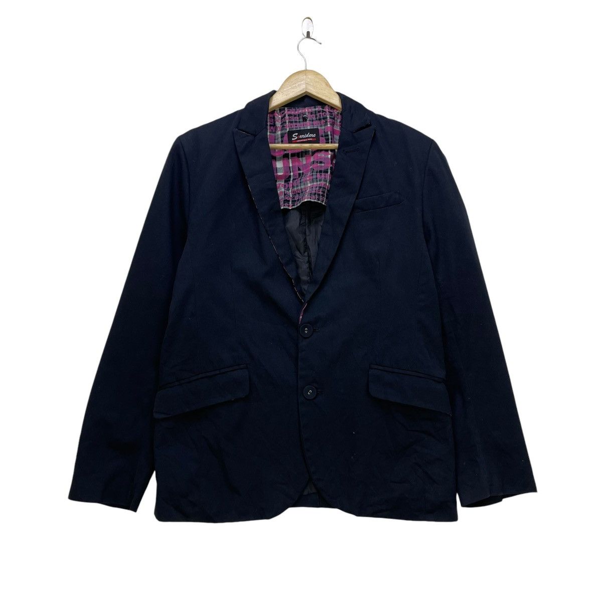 Angel Blue × If Six Was Nine × Le Grande Bleu (L.G.B.) Japanese Brand Sorridere Casual Jacket Size US M / EU 48-50 / 2 - 2 Thumbnail