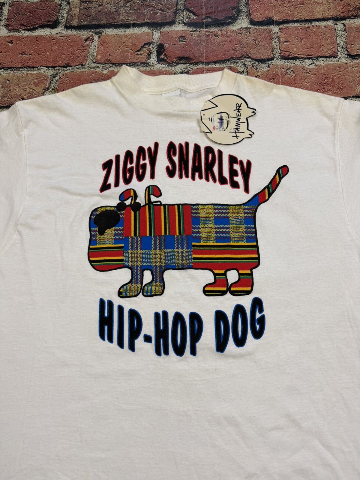 Other Vintage Ziggy Marley T Shirt Hamwear Hip Hop Dog Parody 90s Size US XL / EU 56 / 4 - 3 Thumbnail