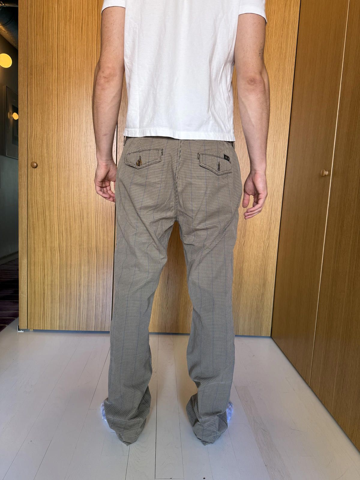 7 For All Mankind 7 for All Mankind Casual Checkered Pants Size US 34 / EU 50 - 4 Thumbnail