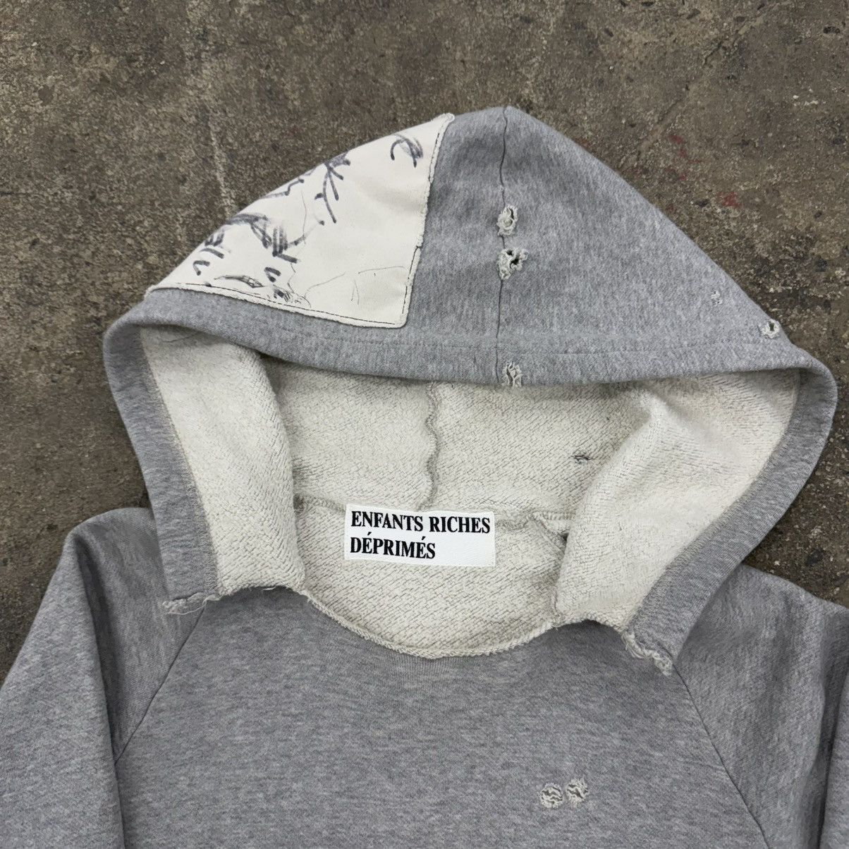 Enfants Riches Deprimes Enfants Riches Deprimes Henri Alexander Hand Painted Hoodie Size US XL / EU 56 / 4 - 3 Thumbnail