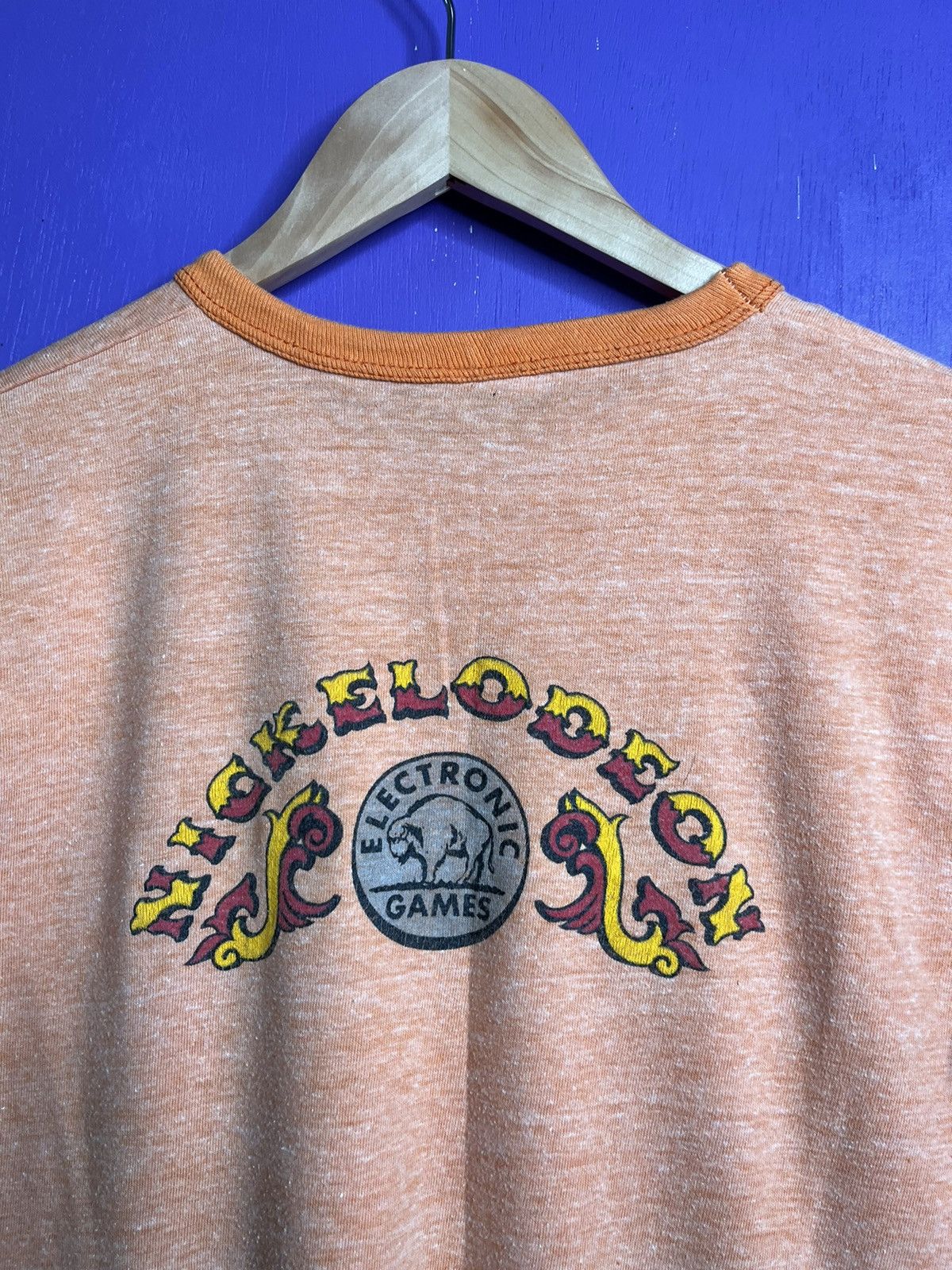 Nickelodeon × Vintage Vintage 70s Nickelodeon electronic games logo t-shirt Size US M / EU 48-50 / 2 - 3 Thumbnail