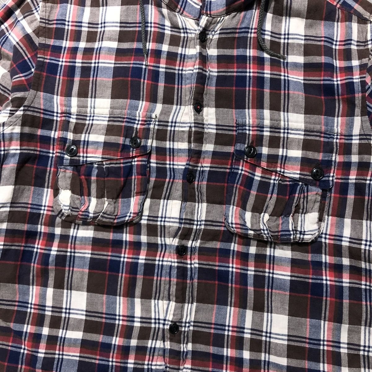 PPFM 2000s PPFM The Dessert Fox Flanel Button Up Shirt Hoodie Size US M / EU 48-50 / 2 - 5 Thumbnail