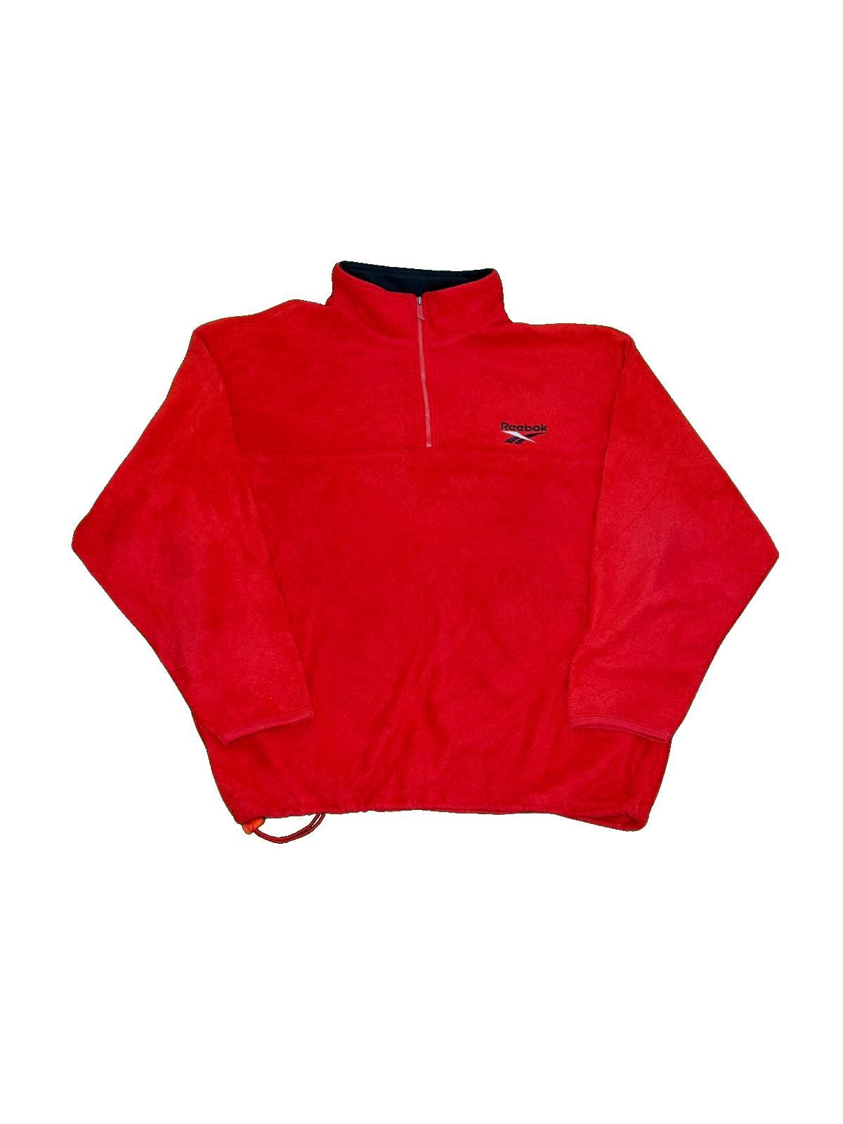 Designer Reebok Quarter Zip Sweater Size US XL / EU 56 / 4 - 2 Thumbnail