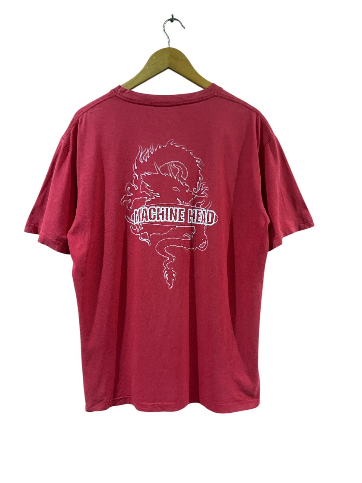 Band Tees × Vintage RARE💥Vintage 1999 Machine Head Year Of The Dragon Tshirt Size US L / EU 52-54 / 3 - 4 Thumbnail