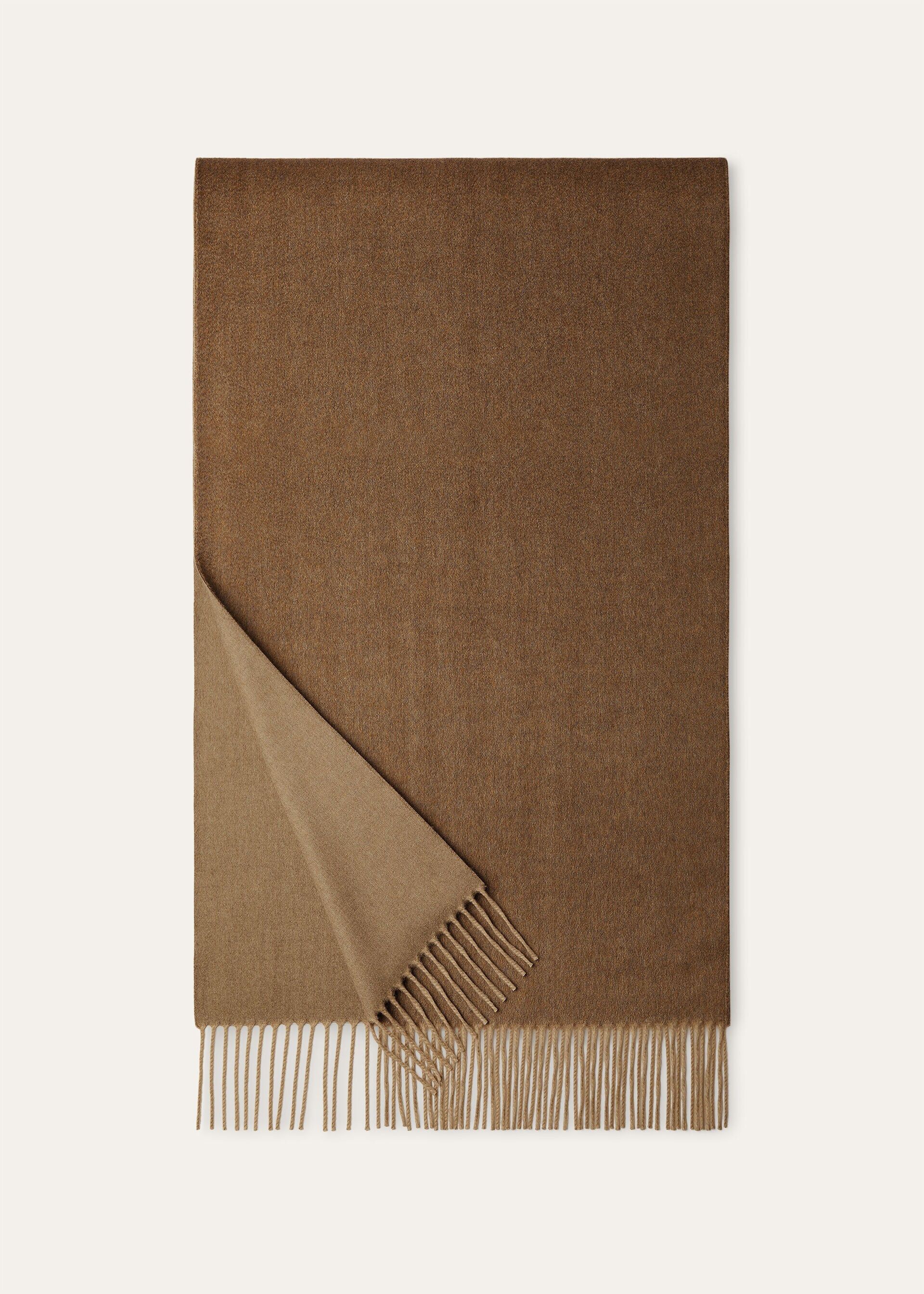 Loro Piana os11x0426 FAI0988 Size: OS / Two-Tone Scarf Bronze Amber Size ONE SIZE - 1 Thumbnail