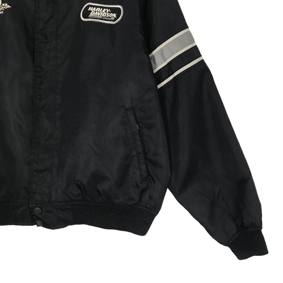 Harley Davidson 💥 HARLEY DAVIDSON RACING JACKET Size US XL / EU 56 / 4 - 6 Thumbnail