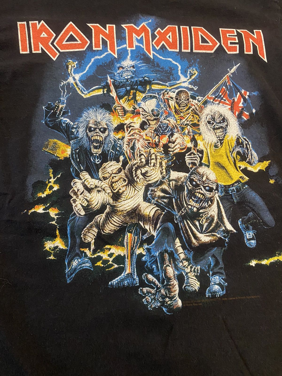 Hanes × Vintage Vintage 2005’ Iron Maiden Shirt Size US S / EU 44-46 / 1 - 3 Thumbnail