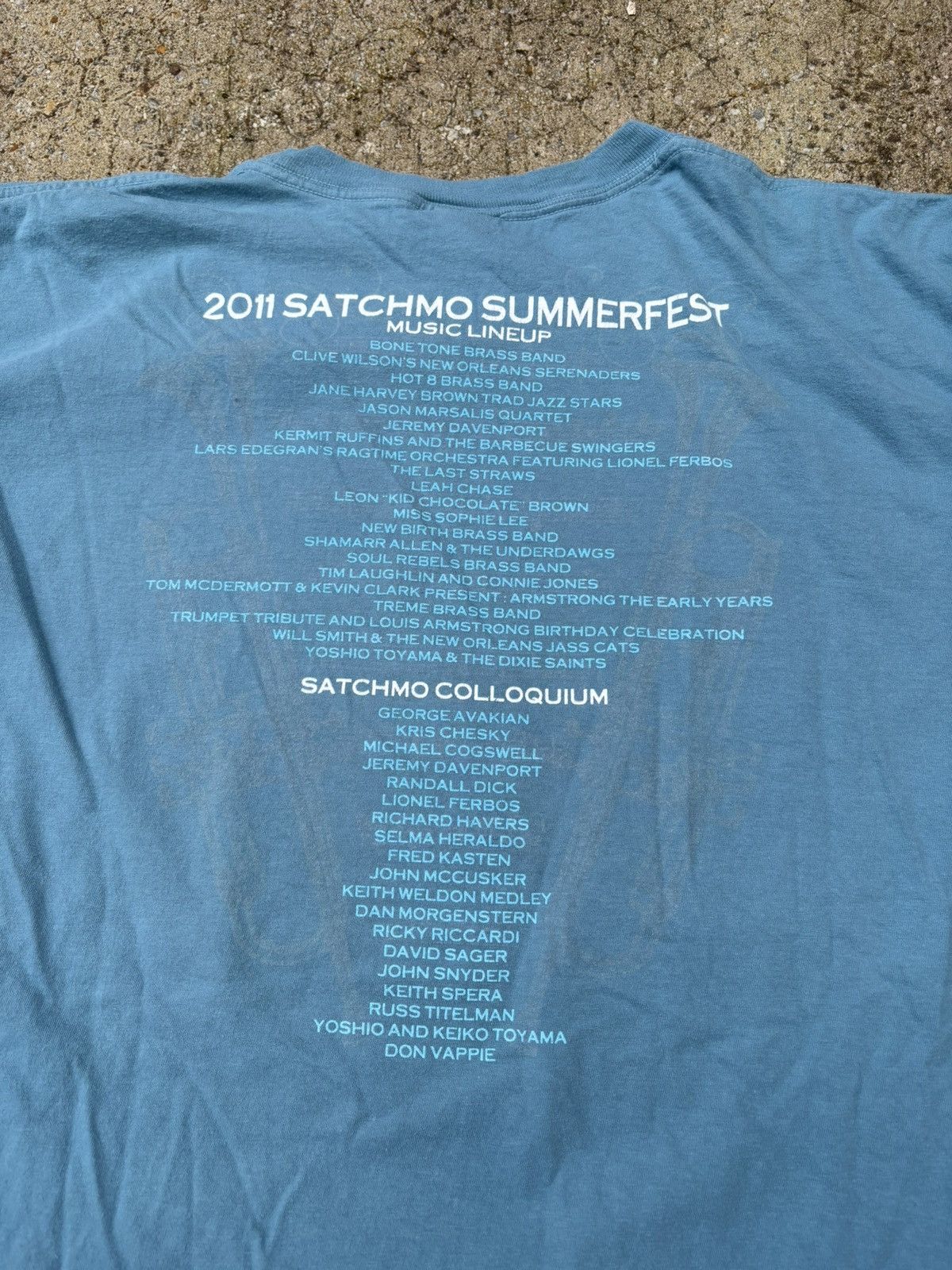 Band Tees Vintage Louis Armstrong Jazz T Shirt Size US XXL / EU 58 / 5 - 4 Thumbnail