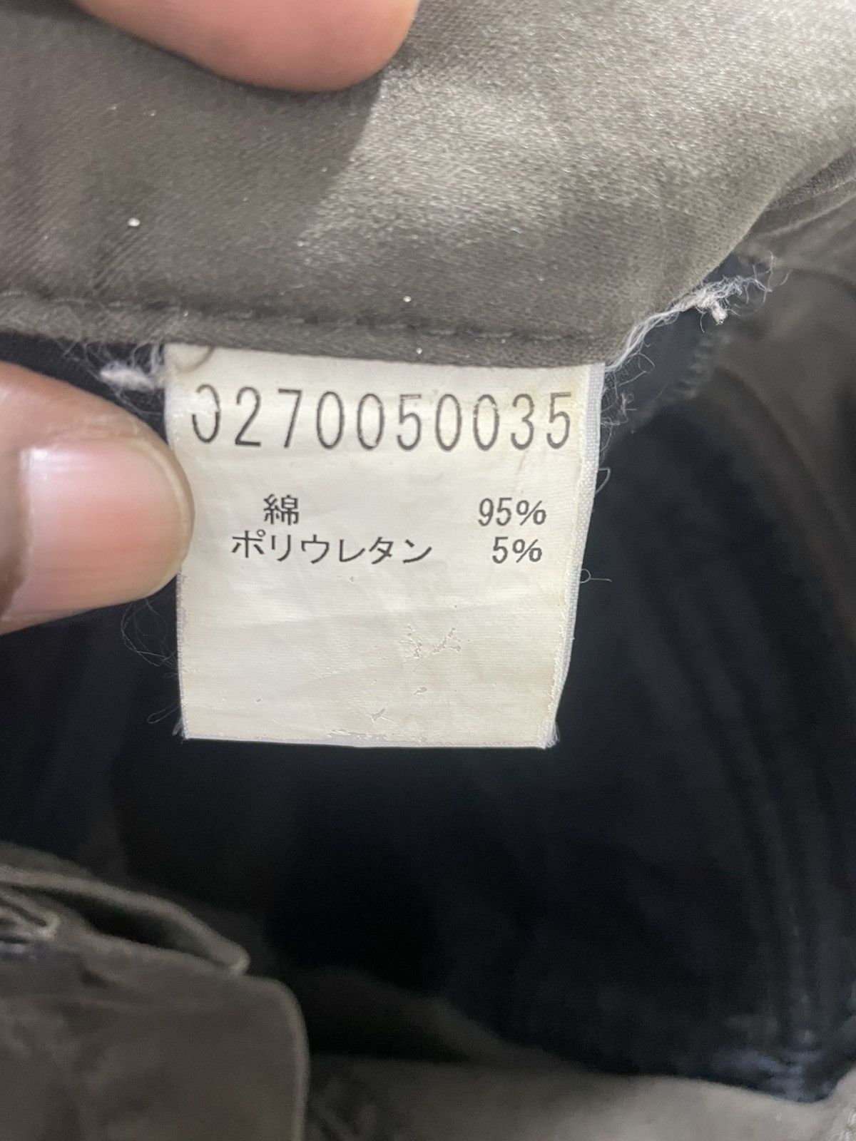 5351 POUR LES HOMMES Vintage Japanese Pants Wide Leg Cutting Size US 36 / EU 52 - 9 Thumbnail