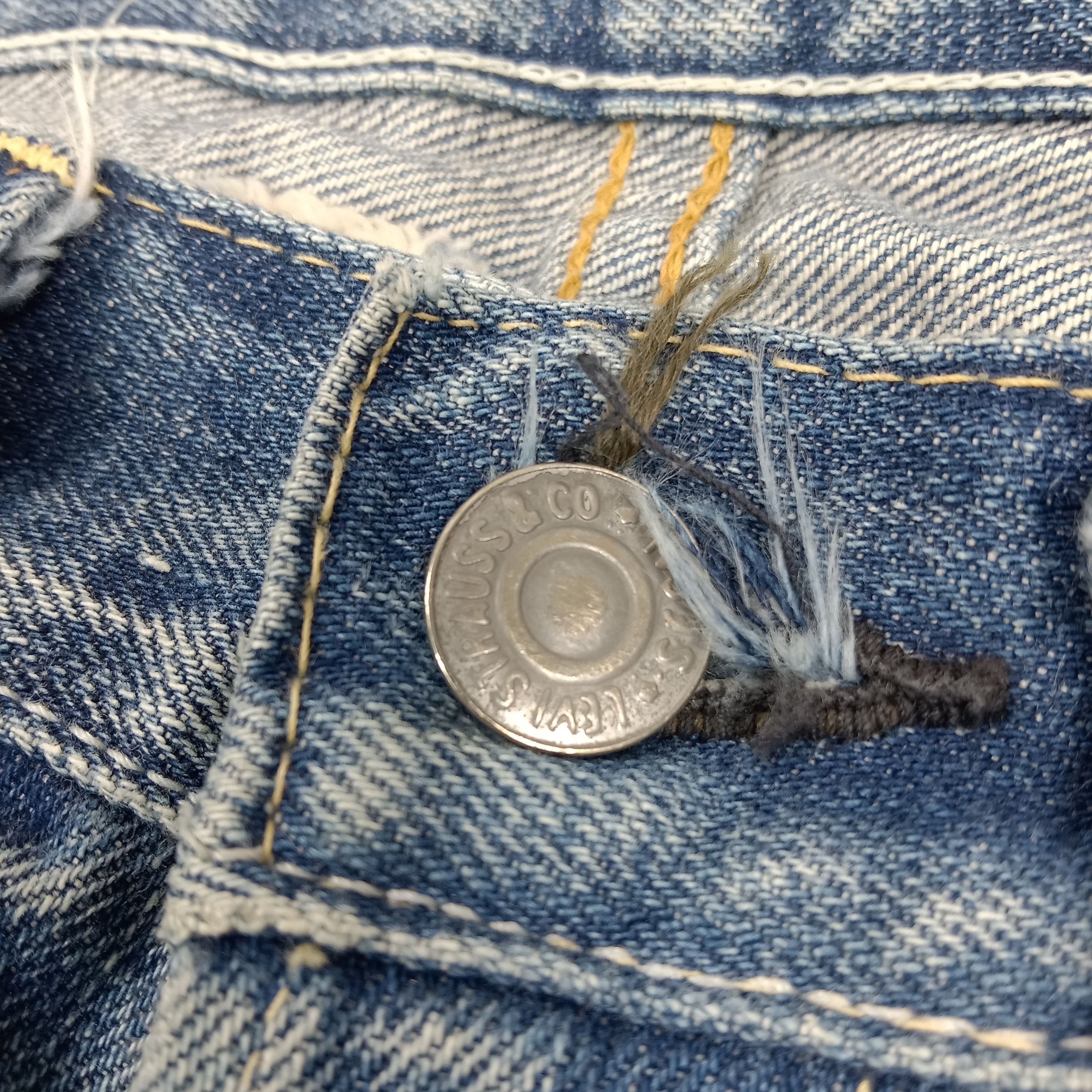 Levi's Vintage LEVI'S 501 Big E Selvedge Denim Jeans E1A39 Size US 30 / EU 46 - 4 Thumbnail