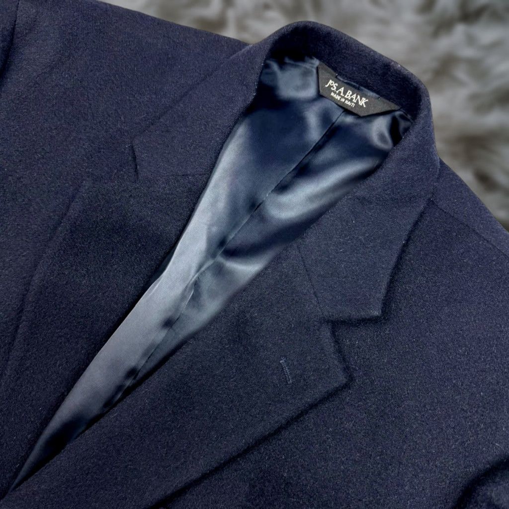 Jos. A. Bank Men's Camel Hair 2- Button Blazer Black 46R