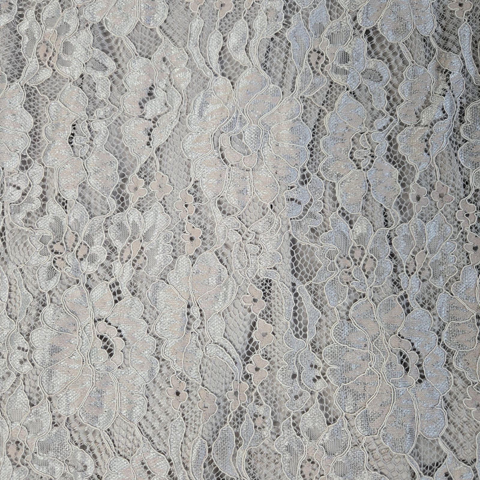 Other Lulus Gray Lace Halter Dress Large Cocktail Mini Size L / US 10 / IT 46 - 5 Thumbnail