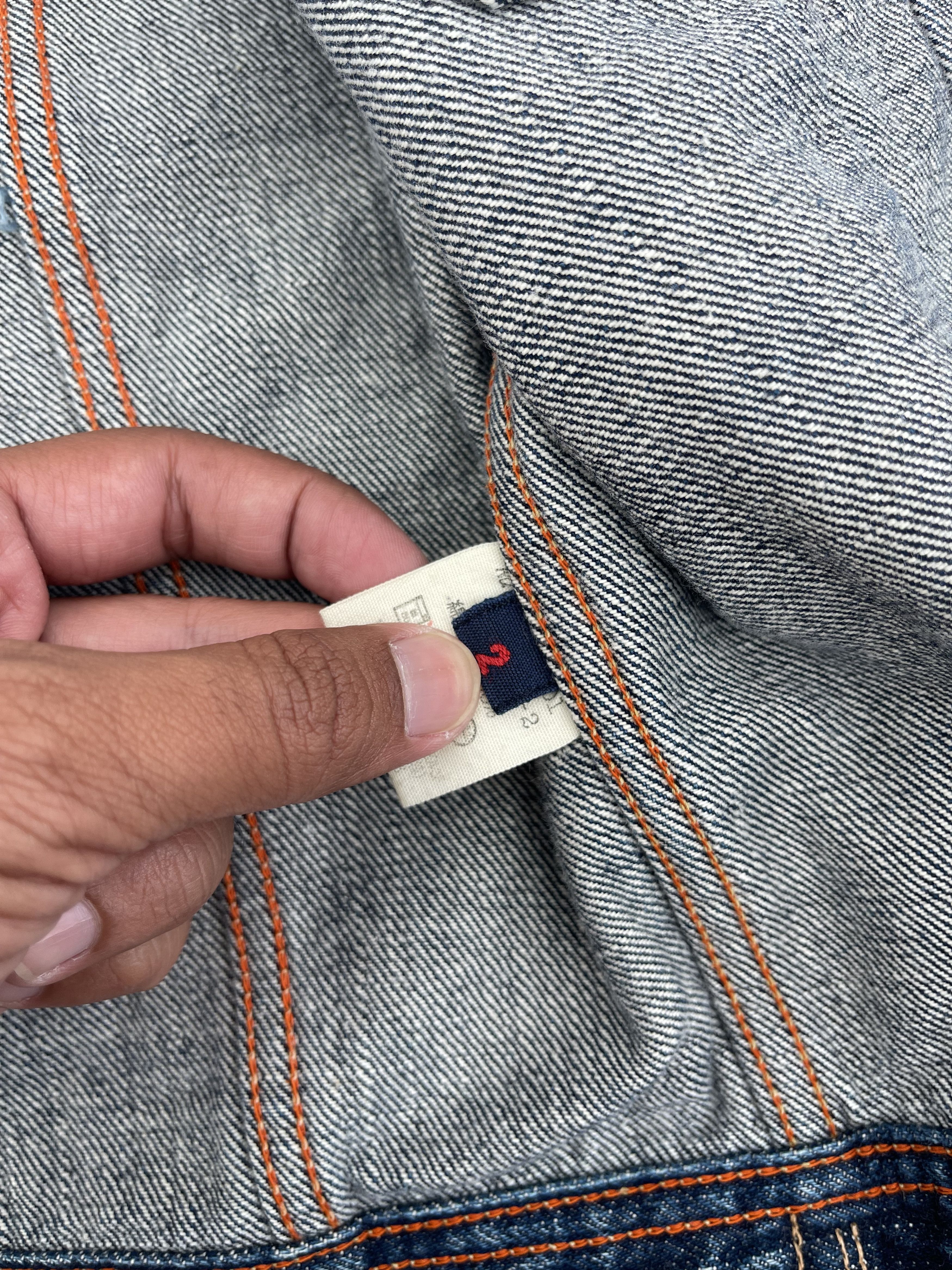 45rpm × Japanese Brand 45RPM Denim Jacket Jeans Size M / US 6-8 / IT 42-44 - 8 Thumbnail