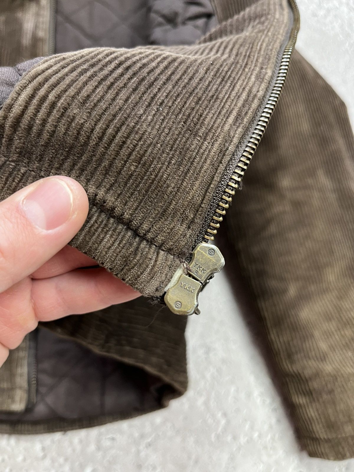 Other Y2K Corduroy Faux Fur Hood Jacket Duffle Style Coat Size M Size US M / EU 48-50 / 2 - 13 Thumbnail