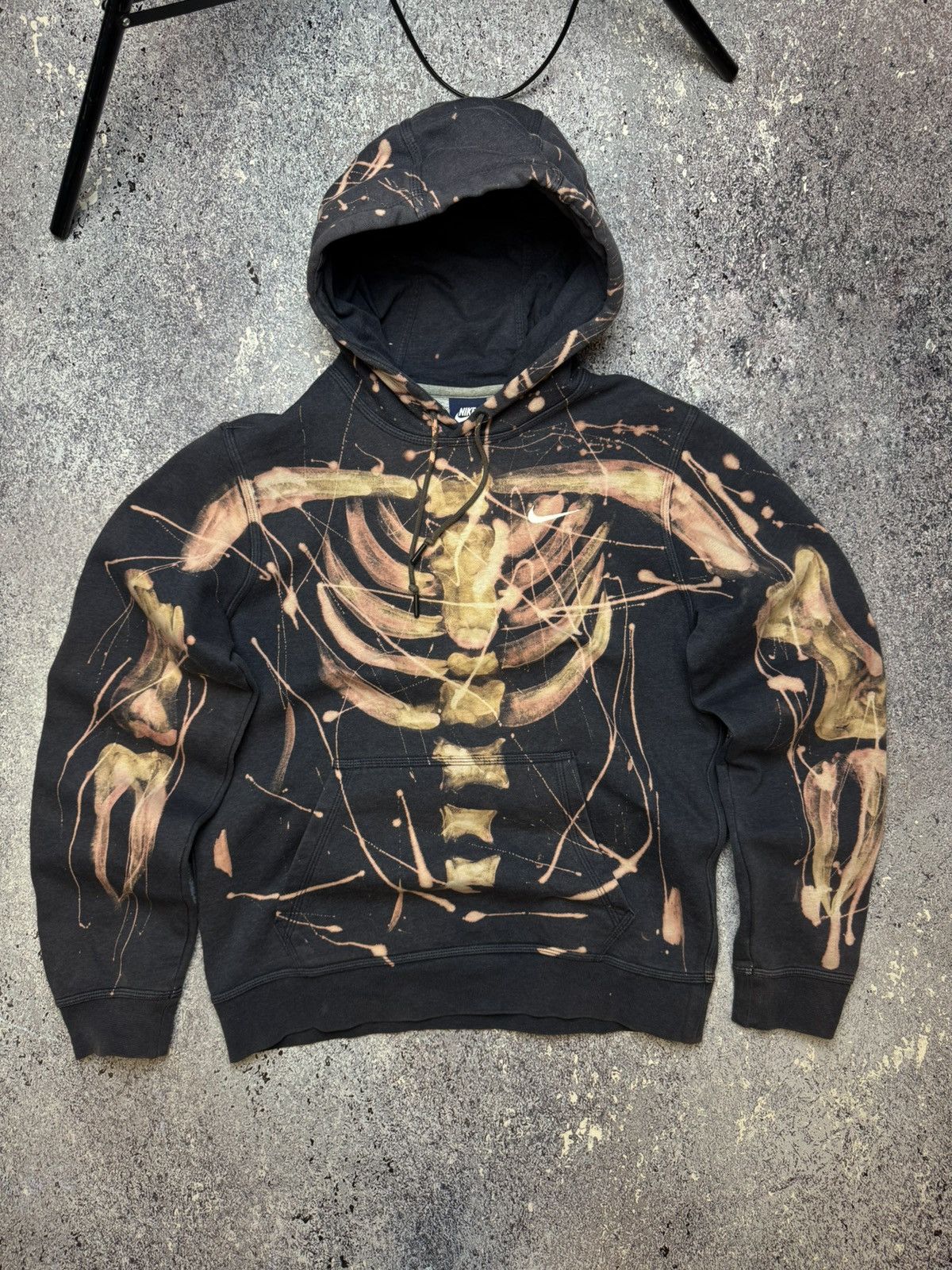 Nike CRAZY CUSTOM NIKE SKELETON HOODIE Size US S / EU 44-46 / 1 - 4 Thumbnail