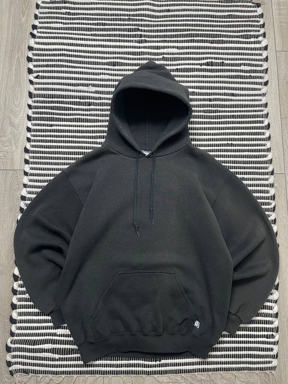 Japanese Brand × Vintage Vintage 90s Discus Baggy Boxy Fit Faded Hoodie Y2K Size US M / EU 48-50 / 2 - 1 Thumbnail