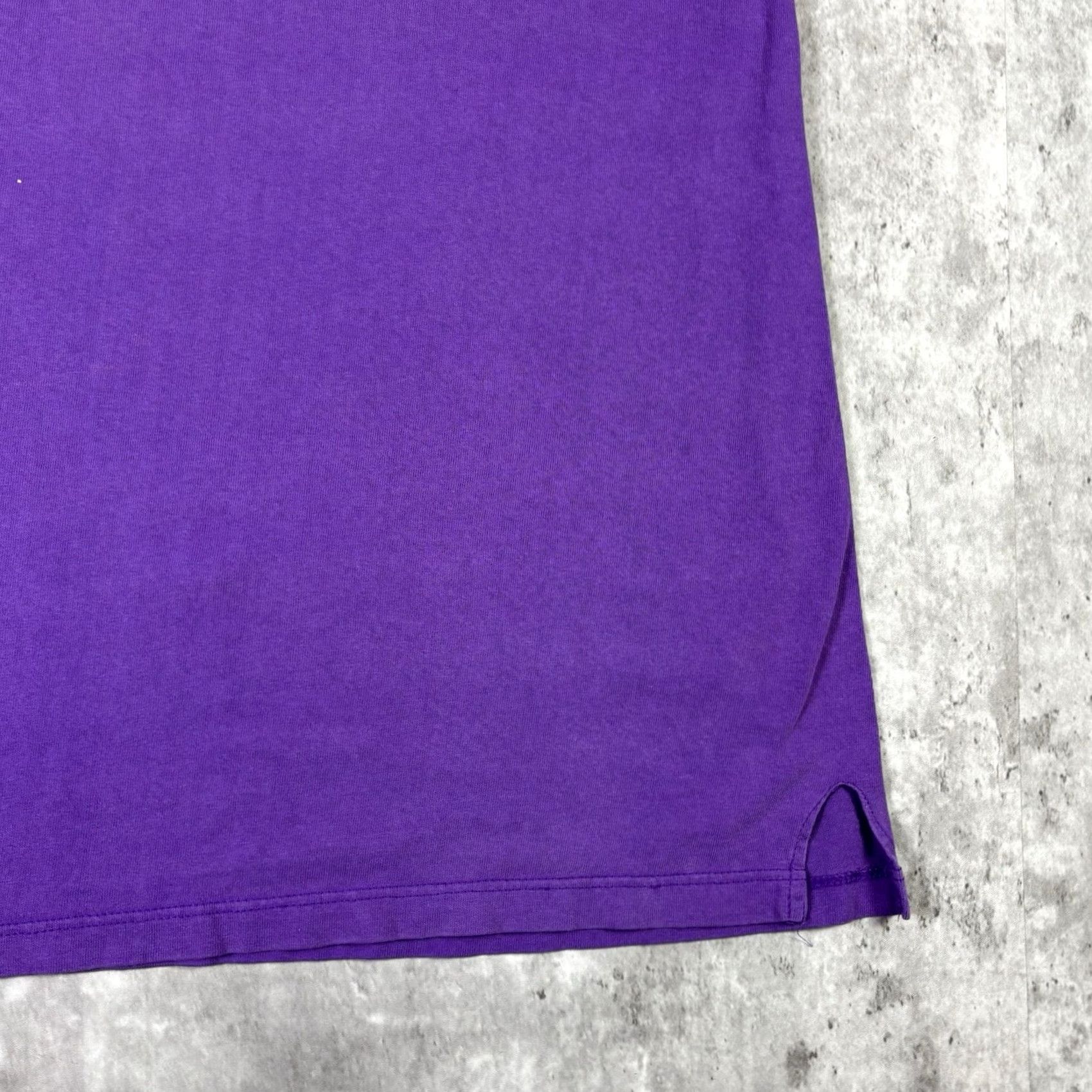 Disney VINTAGE Disney Mickey Mouse T Shirt Purple 2XL 90s Men Regular Short Sleeve Crew Neck Cotton Knit Size US XXL / EU 58 / 5 - 7 Thumbnail