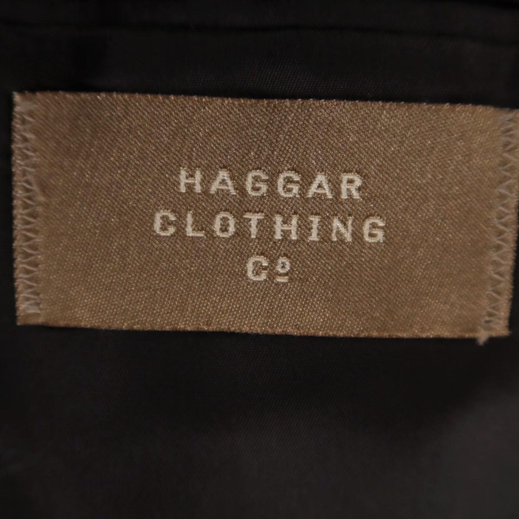 VINTAGE Haggar Wool Tweed Blazer Jacket Men's 48R Gray Brown Houndstooth 2-Button Notch Lapel Slim Fit 100% Wool USA 80s 90s Casual Formal Blazer Mens