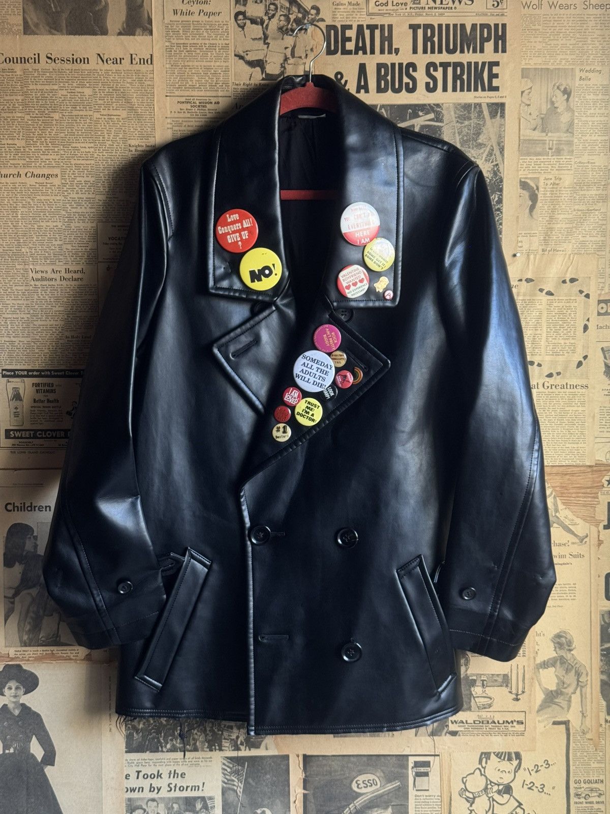 Comme Des Garcons Leather Jacket | Grailed