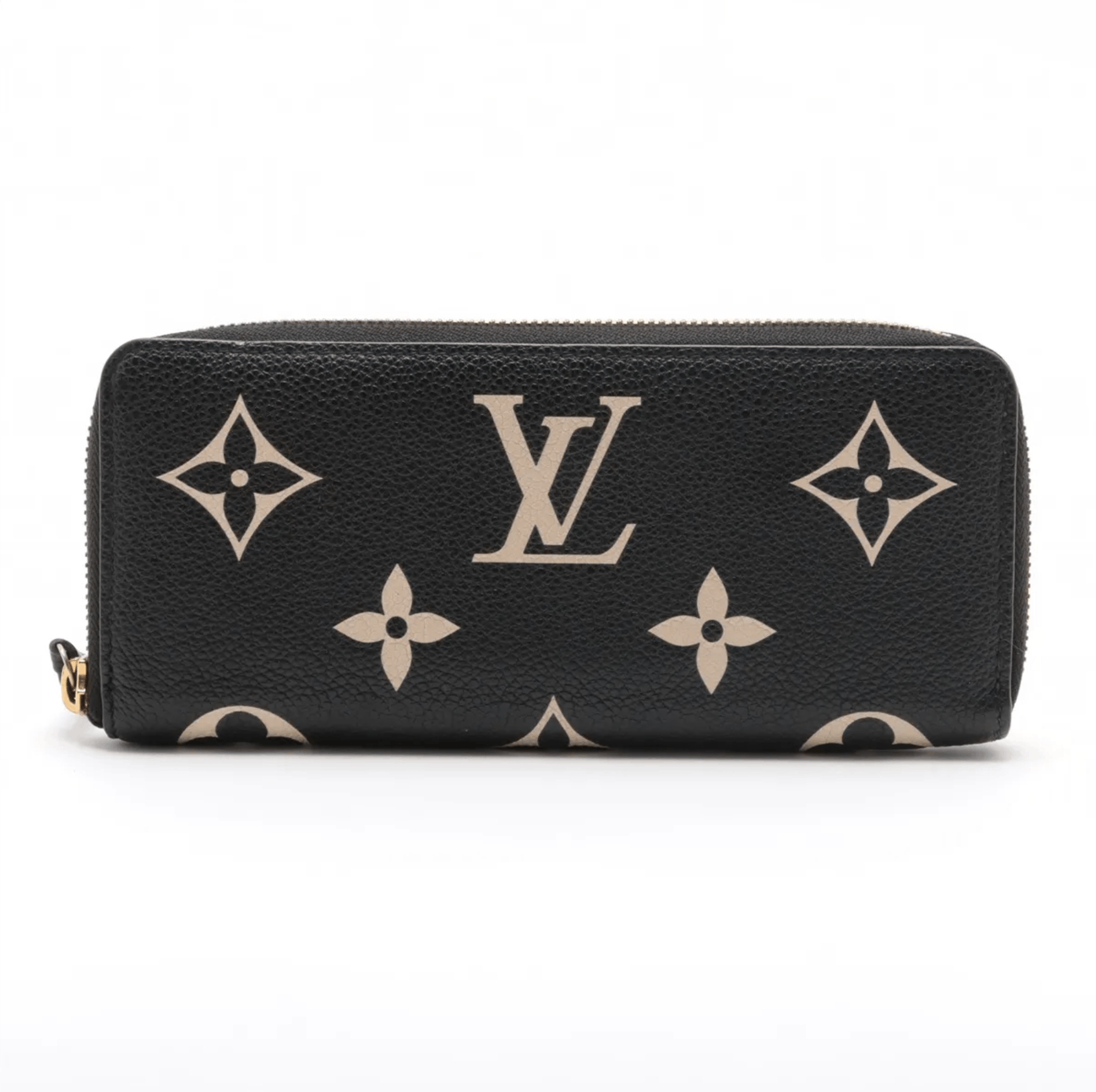 Louis Vuitton Louis Vuitton Clemence Zippy Wallet Noir, Cream Size ONE SIZE - 2 Thumbnail