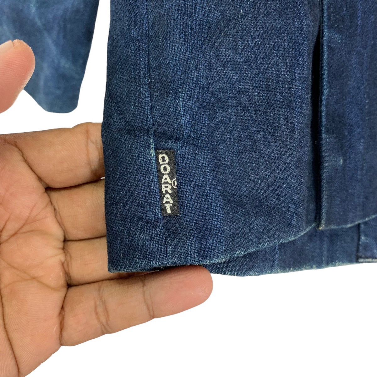 45rpm × If Six Was Nine × Japanese Brand VINTAGE DOARAT BLUE DENIM COAT 45RPM STYLE COAT Size US M / EU 48-50 / 2 - 9 Thumbnail