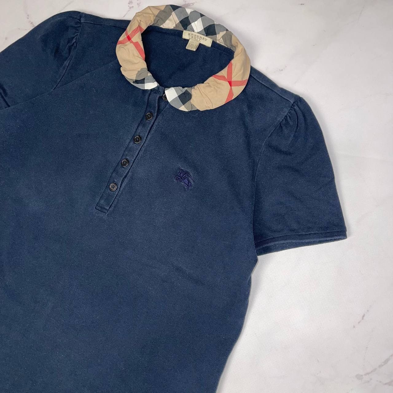 Burberry Burberry Nova Check Polo for Women y2k style luxury Size XL / US 12-14 / IT 48-50 - 4 Thumbnail