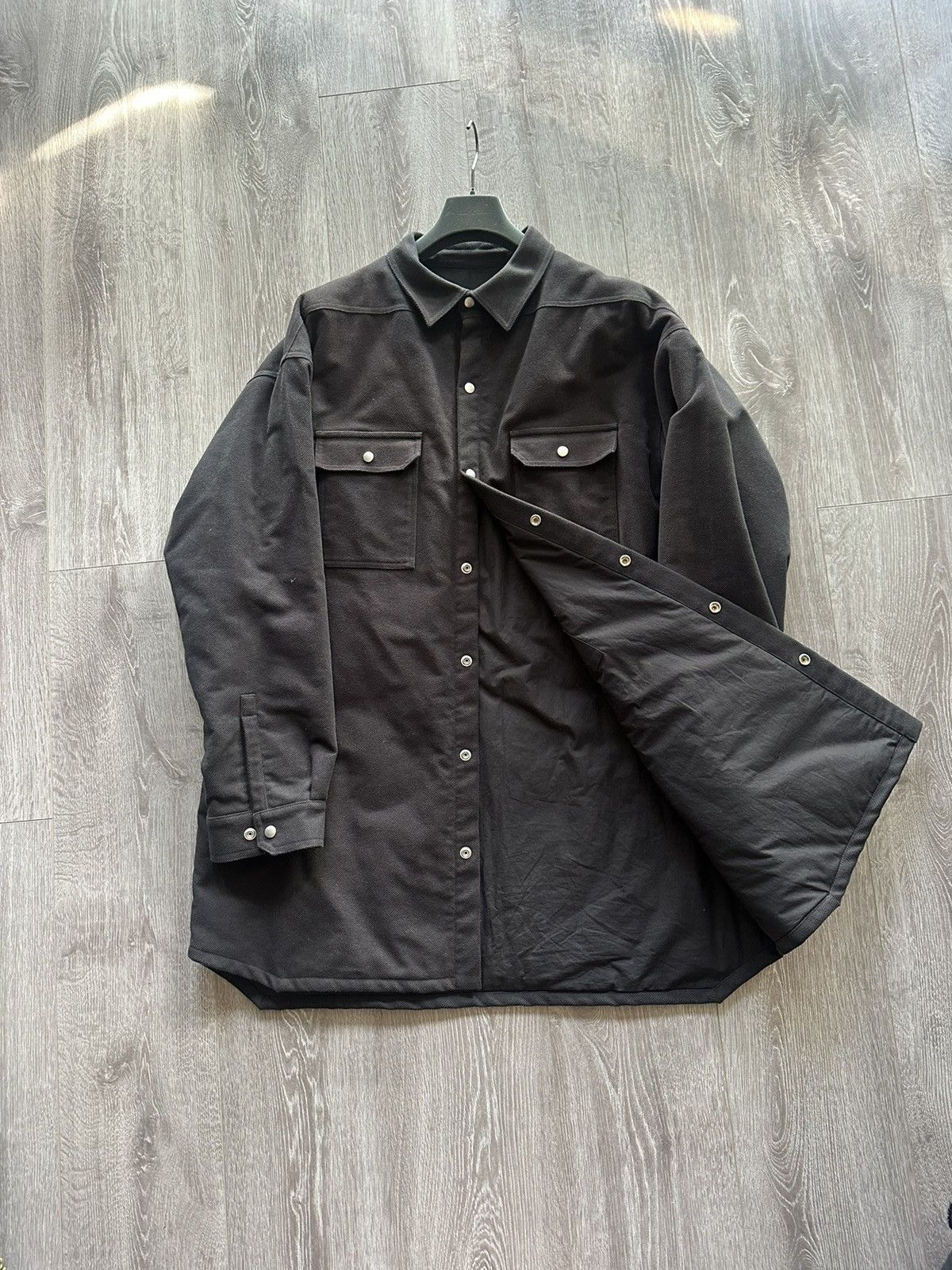 Rick Owens Rick Owens FW23 Luxor Outershirt Size US L / EU 52-54 / 3 - 3 Thumbnail
