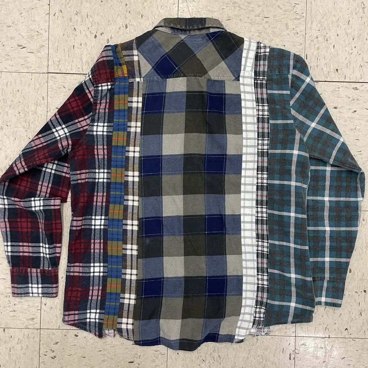 Needles Rebuild 7 Cuts Flannel Shirt Button Up Plaid Cotton Japan Size US M / EU 48-50 / 2 - 7 Thumbnail