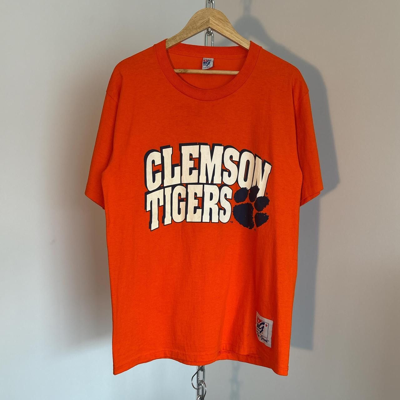 The Game Vintage 90s Clemson Tee Tigers College Sports USA Large Size US L / EU 52-54 / 3 - 1 Thumbnail