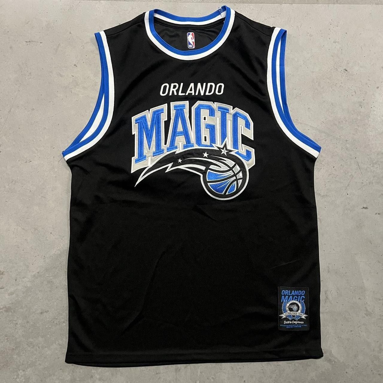 NBA Crazy Vintage Y2K/2000s Orlando Magic NBA Black Streetwear Essential Jersey! Size US M / EU 48-50 / 2 - 1 Thumbnail