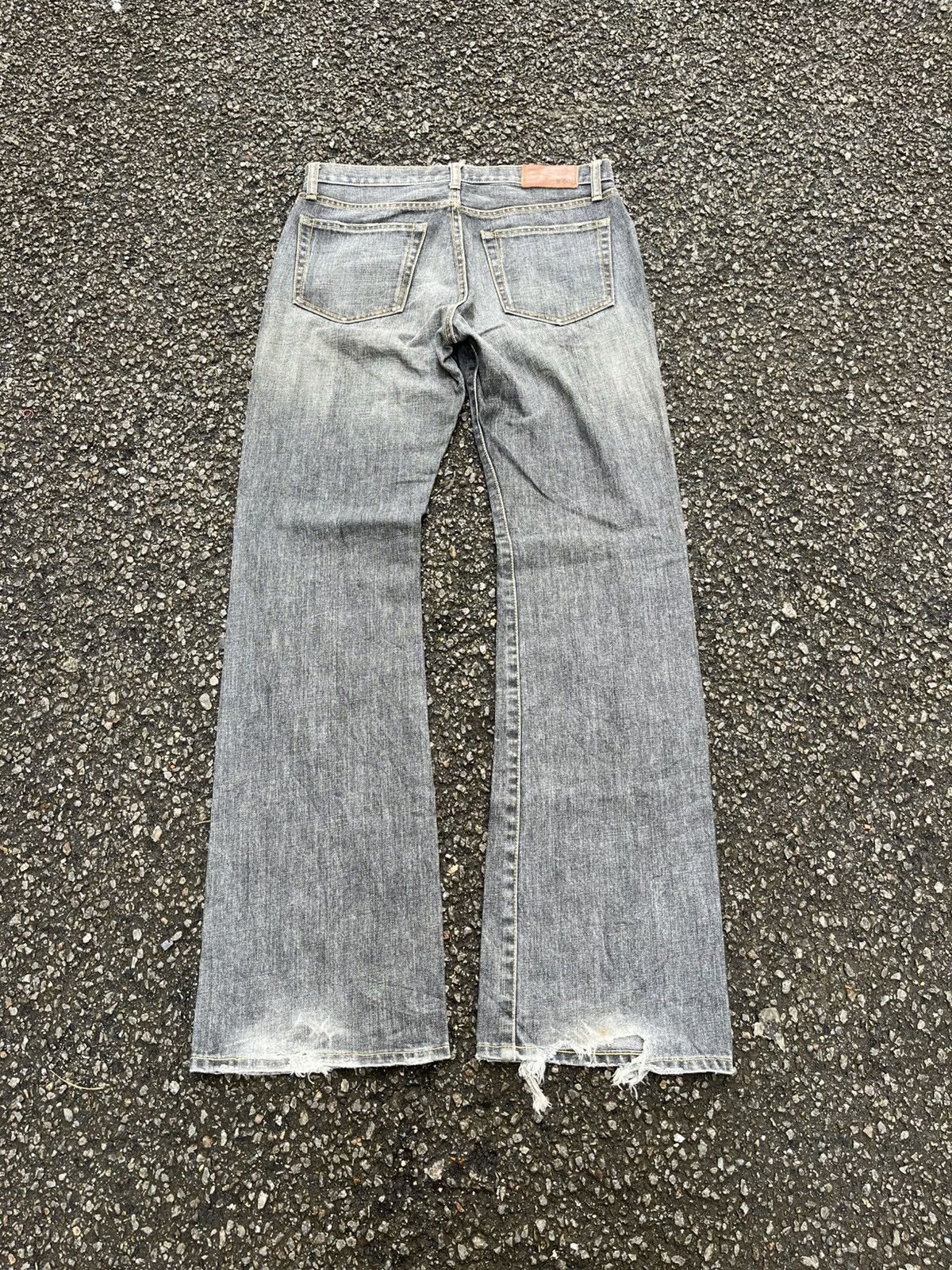 Hysteric Glamour Flare Jeans Vintage Faded Japanese Denim Bootcut Jeans Pants Size US 31 - 9 Thumbnail