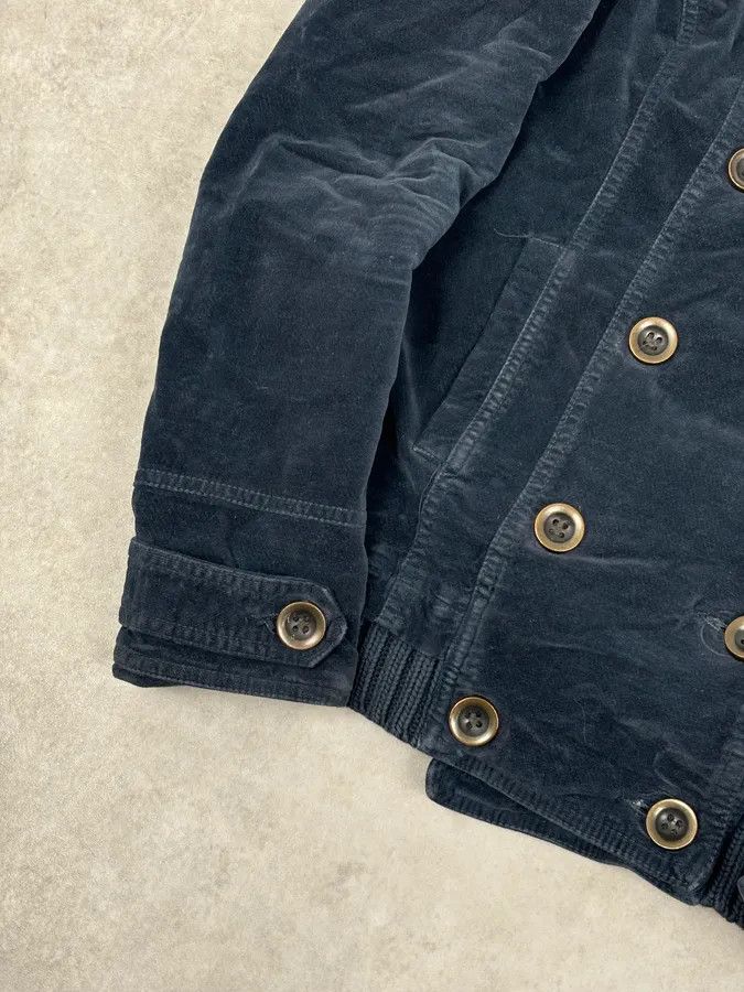 Ann Demeulemeester Ann Demeulemeester Cropped Double Breasted Navy Jacket Size S / US 4 / IT 40 - 8 Thumbnail