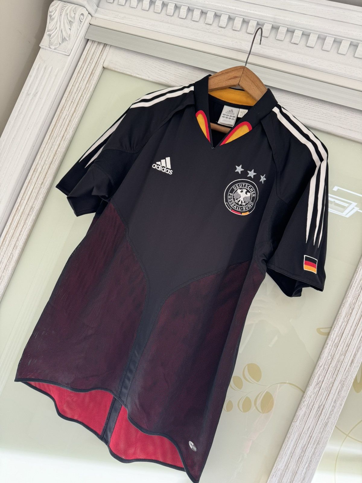 Adidas Vintage Germany 2004-2005 Away Soccer Jersey Football Shirt Size US M / EU 48-50 / 2 - 3 Thumbnail