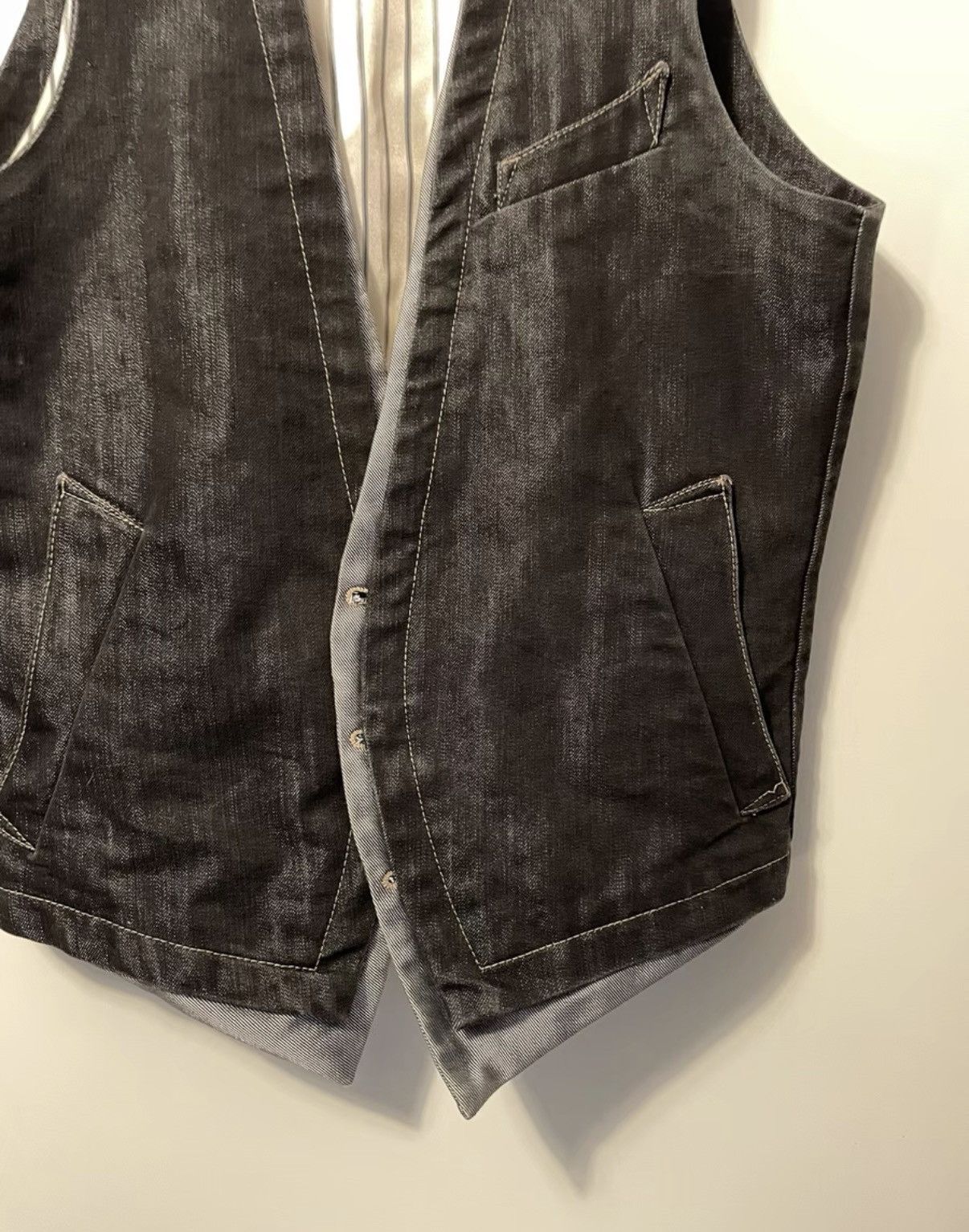 PPFM PPFM Denim Panel Vest K24 Size US L / EU 52-54 / 3 - 4 Thumbnail